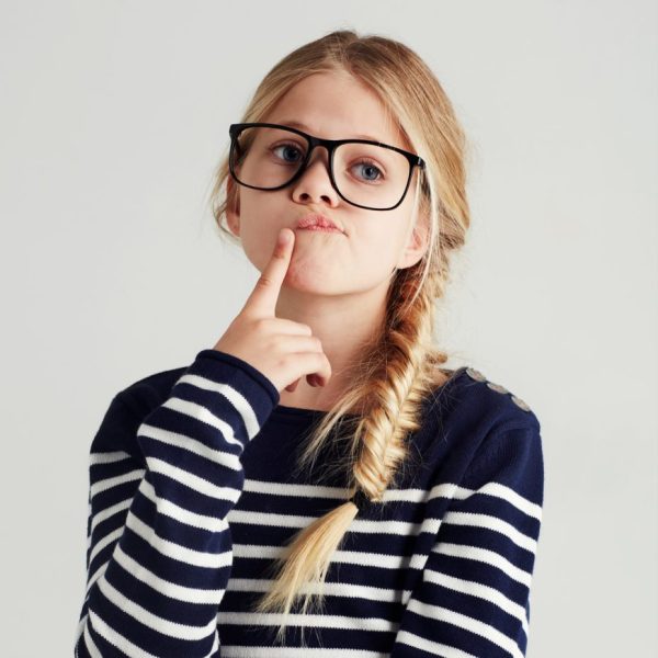 smgirl-wearing-stripe-sweater Girl Stripe Sweater